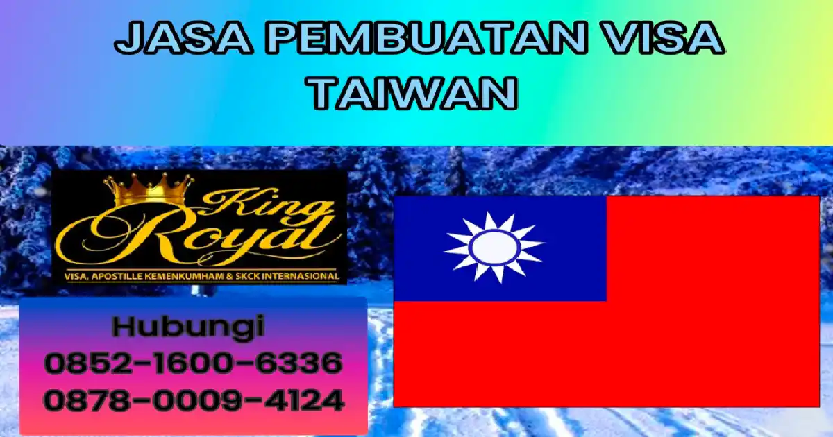 JASA PENGURUSAN VISA TAIWAN