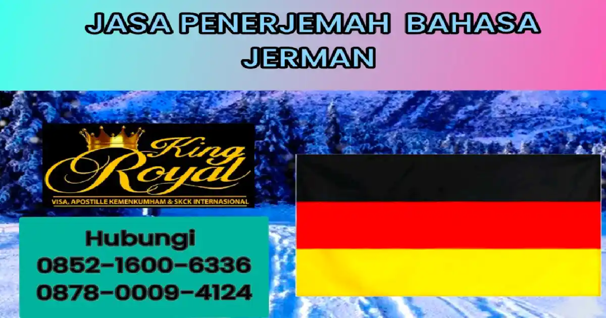 Jasa Penerjemah Tersumpah Bahasa Jerman