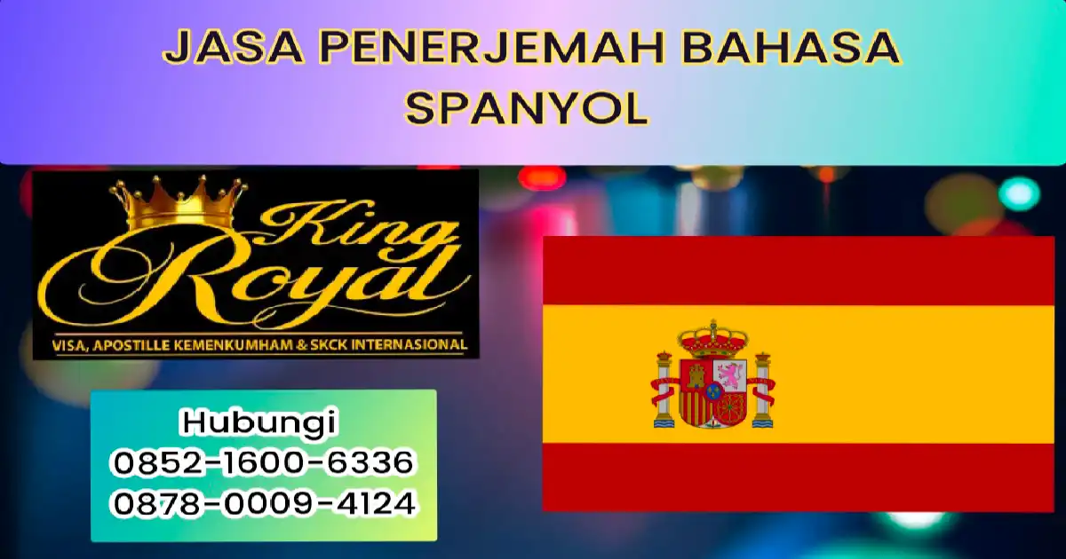 Jasa Penerjemah Tersumpah Bahasa Spanyol