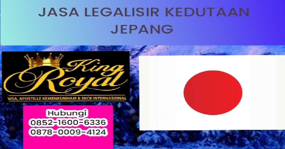 Jasa Legalisir Kedutaan Jepang