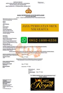 jasa-pembuatan-skck-nikaragua