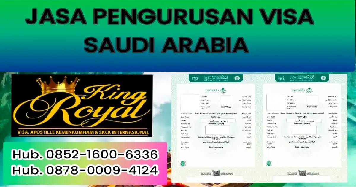 JASA PENGURUSAN VISA SAUDI ARABIA